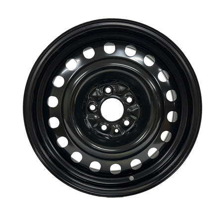 Enthuze – 17X6.5 5X112 ET50 CB57.1 BLACK STEEL WHEEL