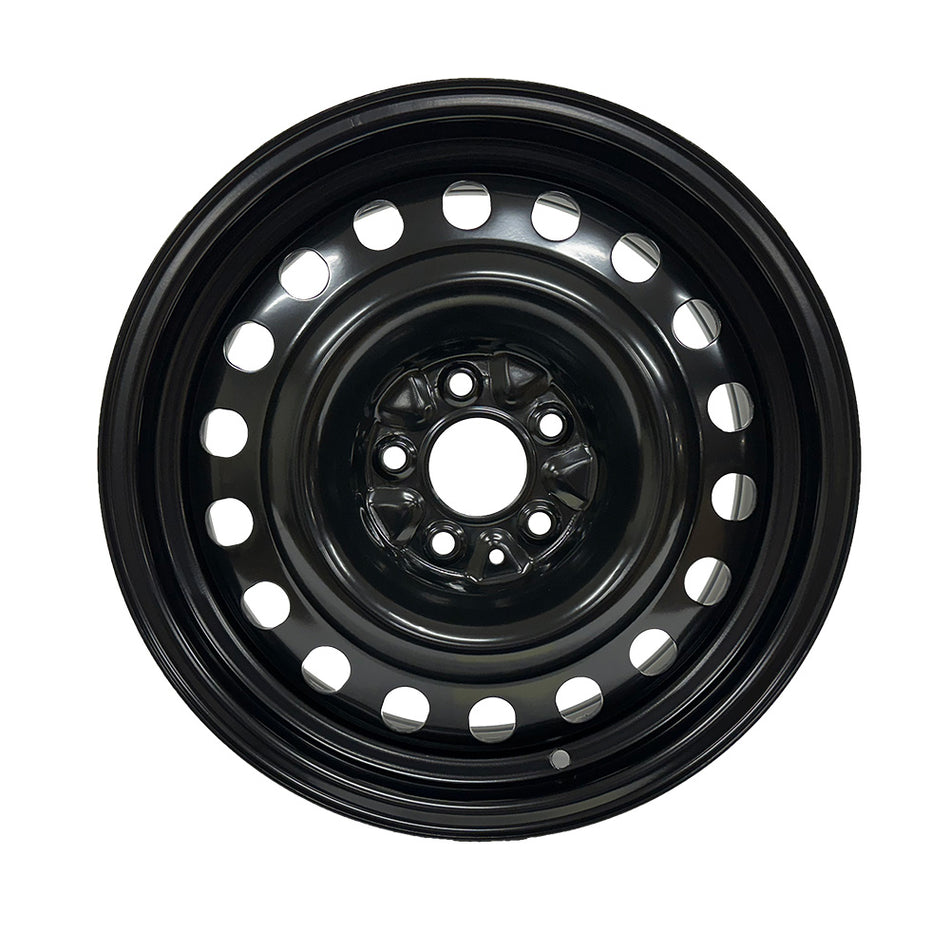 Enthuze – 17X7.5 5X114.3 ET40 CB60.06 BLACK STEEL WHEEL