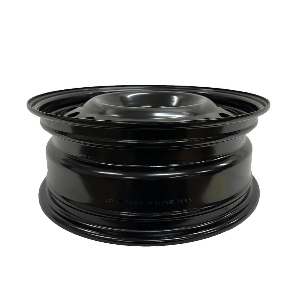Enthuze – 17X6.5 5X114.3 ET40 CB71.5 BLACK STEEL WHEEL