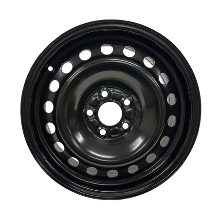 Enthuze – 16X6.5 5X108 ET42 CB63.36 BLACK STEEL WHEEL