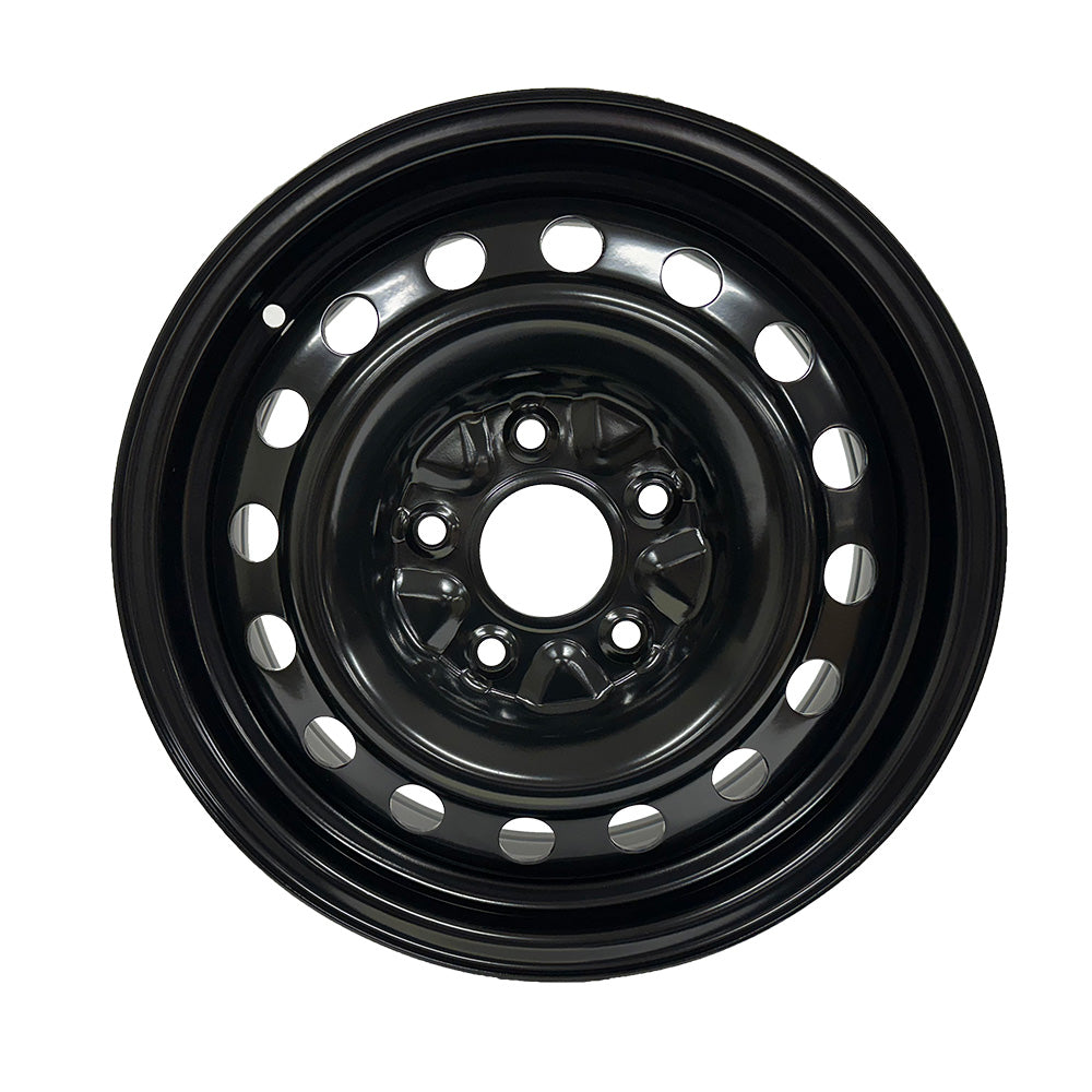 Enthuze – 16X6.5 5X127 ET40 CB71.5 BLACK STEEL WHEEL