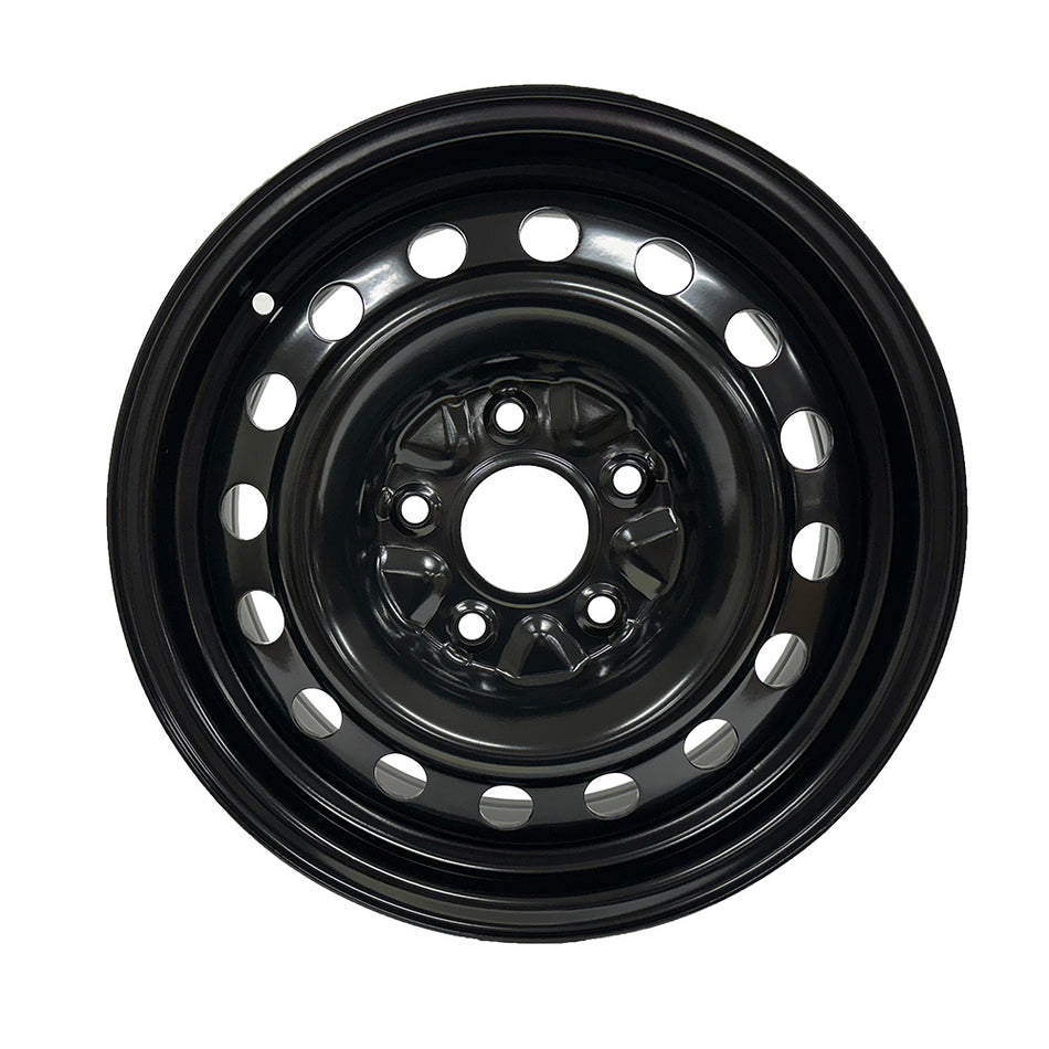 Enthuze – 16X6.5 5X127 ET40 CB71.5 BLACK STEEL WHEEL