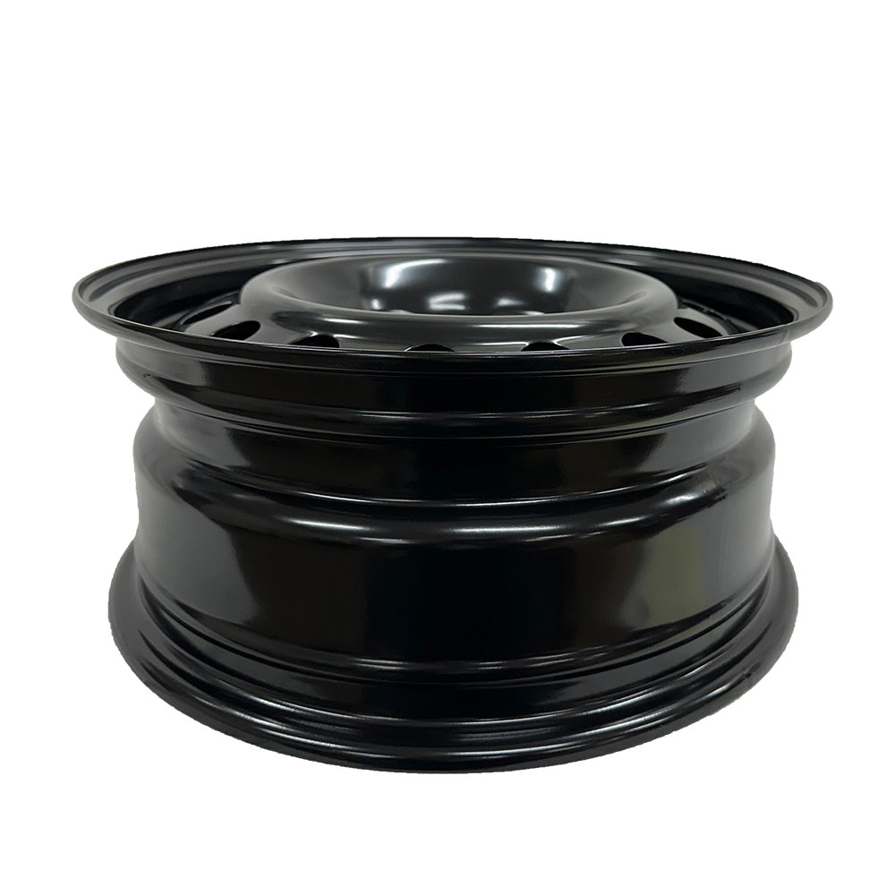 Enthuze – 16X6.5 5X127 ET40 CB71.5 BLACK STEEL WHEEL