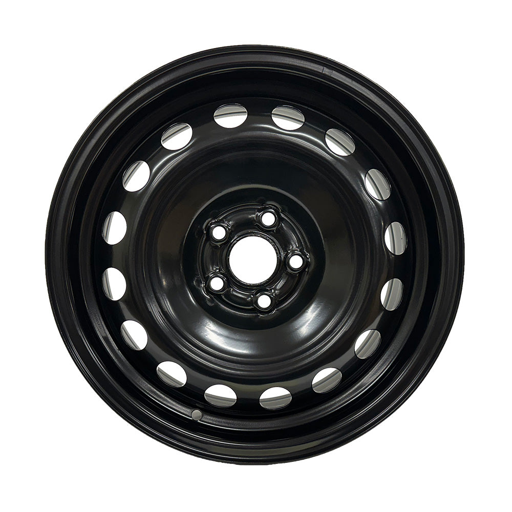 Enthuze – 16X6.5 5X100 ET39 CB54.06 BLACK STEEL WHEEL