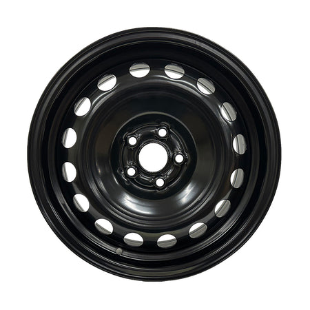 Enthuze – 16X6.5 5X100 ET48 CB56.15 BLACK STEEL WHEEL