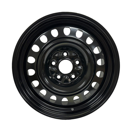 Enthuze – 17x7 5X127 ET40 CB71.5 BLACK STEEL WHEEL
