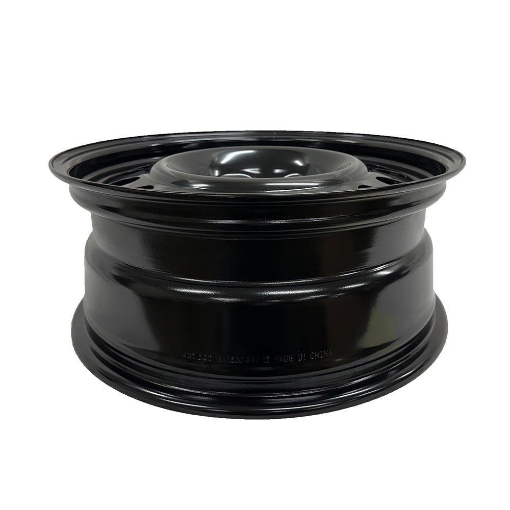 Enthuze – 17x7 5X127 ET40 CB71.5 BLACK STEEL WHEEL