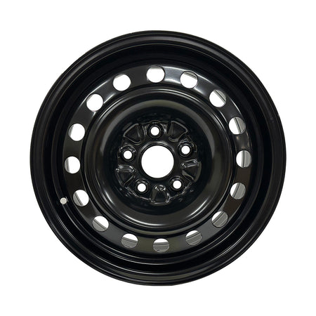 Enthuze – 16X6.5 5X114.3 ET45 CB60.06 BLACK STEEL WHEEL