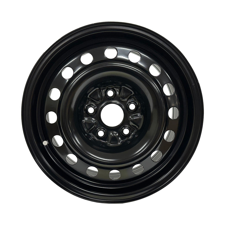 Enthuze – 16X6.5 5X114.3 ET45 CB60.06 BLACK STEEL WHEEL