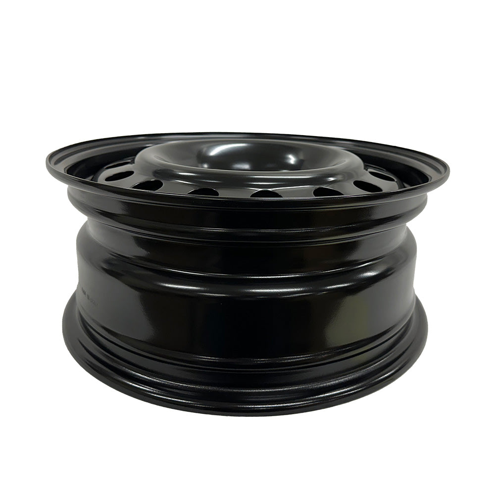 Enthuze – 16X6.5 5X114.3 ET45 CB60.06 BLACK STEEL WHEEL