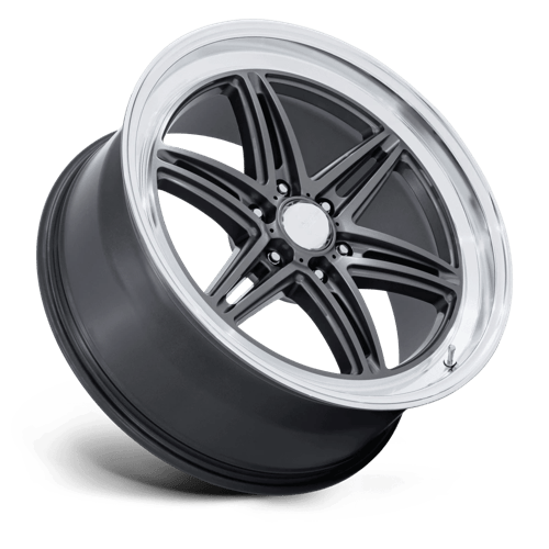 American Racing AR953 GROOVE 6 DRAG – 20X9.5 – 6X139.7 – 25 mm – ANTHRACITE W/ DIAMOND CUT LIP