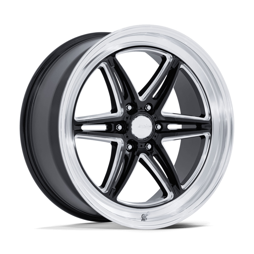 American Racing AR953 GROOVE 6 DRAG – 20X9.5 – 6X135 – 25 mm – GLOSS BLACK MILLED W/ DC LIP