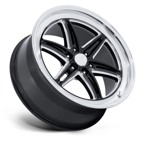 American Racing AR953 GROOVE 6 DRAG – 17X10 – 6X139.7 – 35 mm – GLOSS BLACK MILLED W/ DC LIP