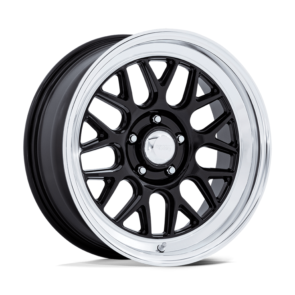 American Racing Vintage VN516 G-FORCE – 18X9 – 5X114.3 – 24 mm – GLOSS BLACK W/ DC-LIP