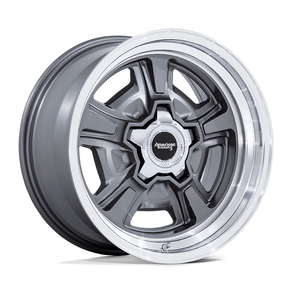 American Racing Vintage VN517 MARAUDER – 22X9 – 5X139.7 – 6 mm – ANTHRACITE W/ DIAMOND CUT LIP