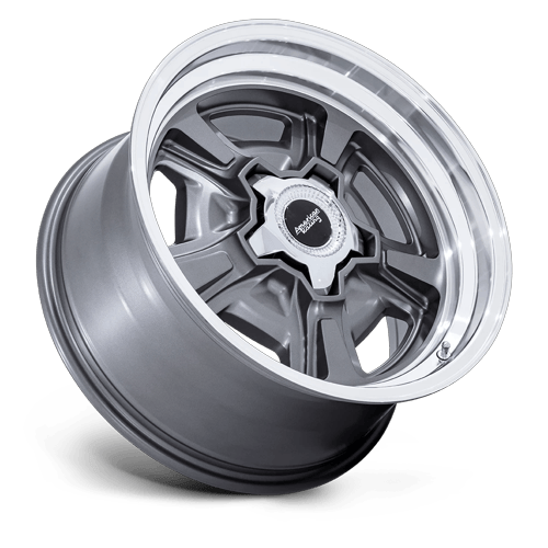 American Racing Vintage VN517 MARAUDER – 18X8 – 5X120.65 – 0 mm – ANTHRACITE W/ DIAMOND CUT LIP