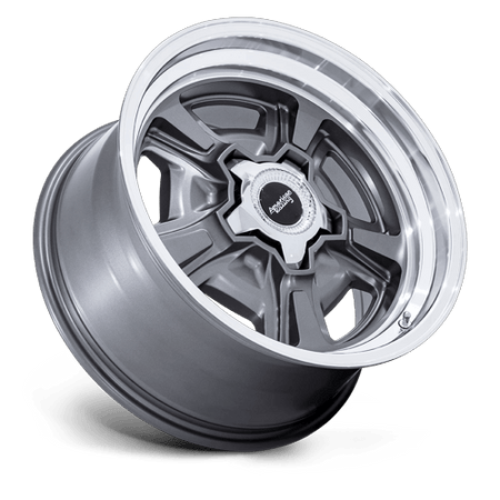 American Racing Vintage VN517 MARAUDER – 18X8 – 5X120.65 – 0 mm – ANTHRACITE W/ DIAMOND CUT LIP