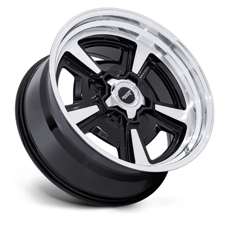 American Racing Vintage VN517 MARAUDER – 22X9 – BLANK – 6 mm – GLOSS BLACK MCH W/ DIA-CUT LIP