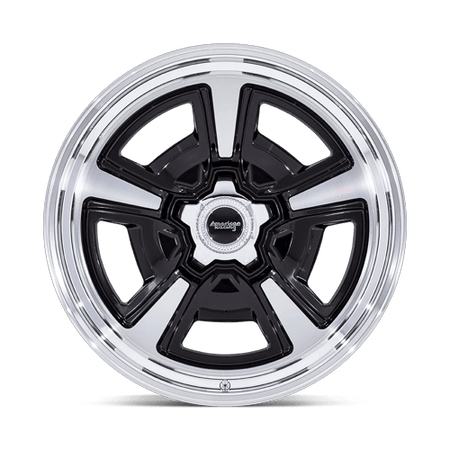 American Racing Vintage VN517 MARAUDER – 22X10 – 5X127 – 6 mm – GLOSS BLACK MCH W/ DIA-CUT LIP