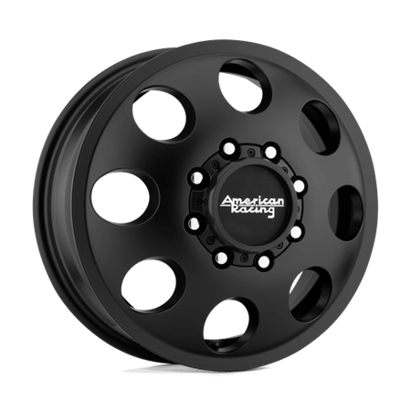 American Racing AR204 BAJA DUALLY – 16X6 – 8X165.1 – 111 mm – SATIN BLACK