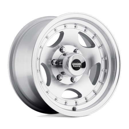 American Racing AR23 – 15X7 – 5X114.3 – -6 mm – MACHINED W/ CLEAR COAT