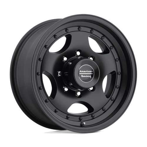American Racing AR23 – 15X8 – 5X127 – -19 mm – SATIN BLACK W/ CLEAR COAT