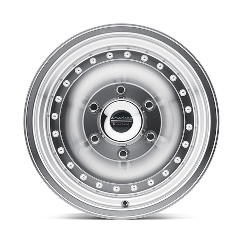 American Racing AR61 OUTLAW I – 15X7 – 5X127 – -6 mm – MACHINED W/ CLEAR COAT
