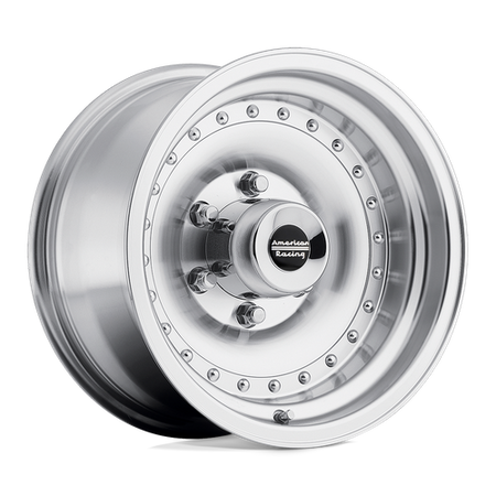 American Racing AR61 OUTLAW I – 15X7 – 5X127 – -6 mm – MACHINED W/ CLEAR COAT