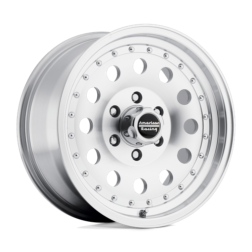 American Racing AR62 OUTLAW II – 15X7 – 5X120.65 – -6 mm – MACHINED W/ CLEAR COAT