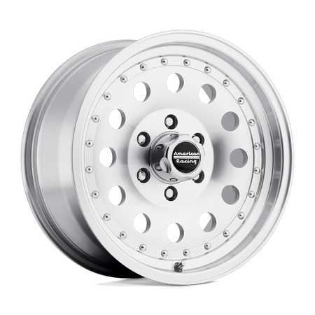 American Racing AR62 OUTLAW II – 15X7 – 5X120.65 – -6 mm – MACHINED W/ CLEAR COAT