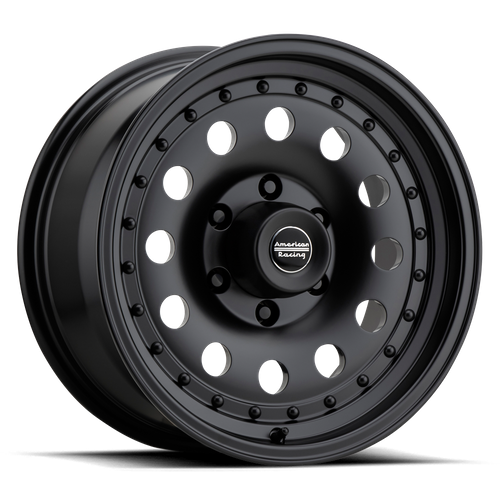 American Racing AR62 OUTLAW II – 17X8 – 8X180 – 18 mm – SATIN BLACK
