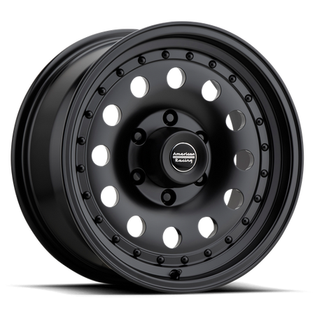 American Racing AR62 OUTLAW II – 17X8 – 8X180 – 18 mm – SATIN BLACK