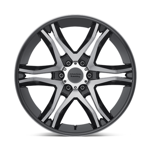 American Racing AR893 MAINLINE – 17X8 – 5X114.3 – 25 mm – GLOSS BLACK MACHINED