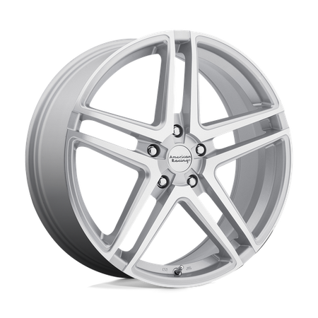 American Racing AR907 – 16X7 – 5X114.3 – 40 mm – SILVER MACHINED