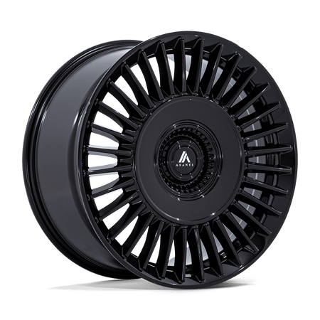 Asanti Black AB040 TIARA – 20X9 – BLANK – 15 mm – GLOSS BLACK