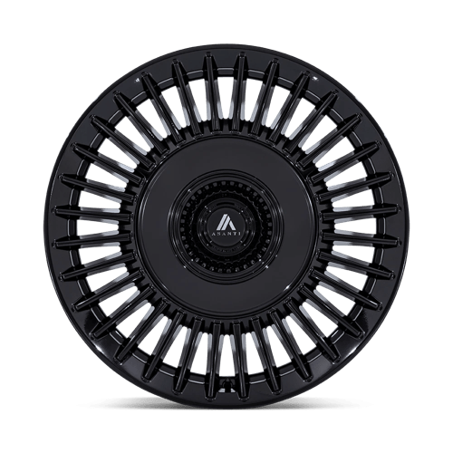 Asanti Black AB040 TIARA – 22X10.5 – 5X108/5X114.3 – 45 mm – GLOSS BLACK