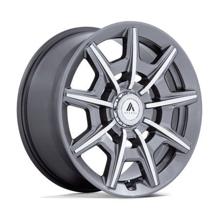 Asanti Black AB041 ESQUIRE – 20X9 – 5X112/5X120 – 27 mm – GLOSS ANTHRACITE BRIGHT MACH