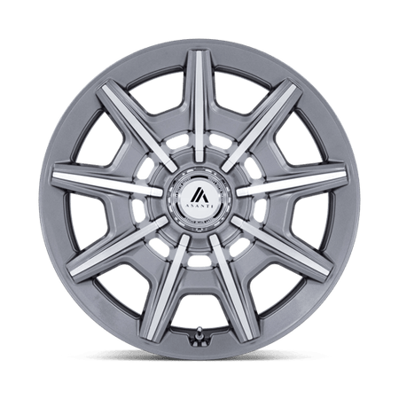 Asanti Black AB041 ESQUIRE – 20X9 – 5X112/5X120 – 27 mm – GLOSS ANTHRACITE BRIGHT MACH