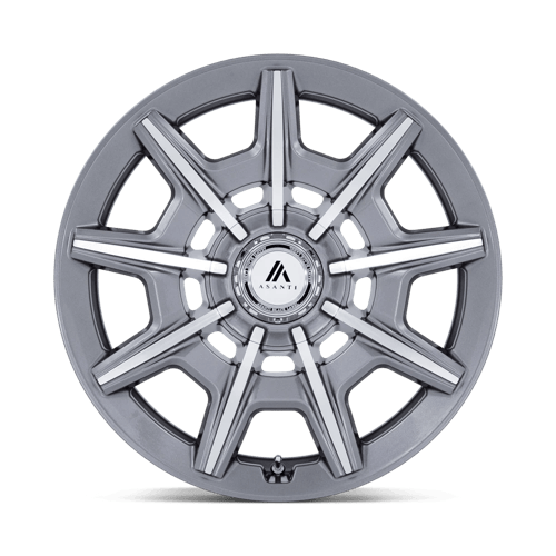 Asanti Black AB041 ESQUIRE – 22X9 – 5X112/5X120 – 27 mm – GLOSS ANTHRACITE BRIGHT MACH