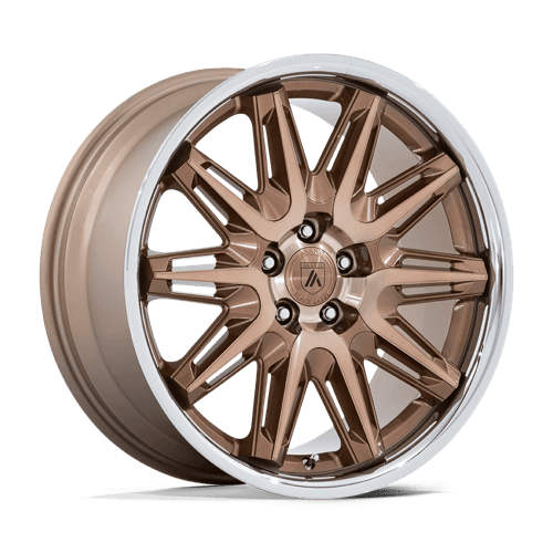 Asanti Black AB047 IMPERATOR – 20X10.5 – 5X112 – 38 mm – BRONZE MACHINED W/ SS LIP
