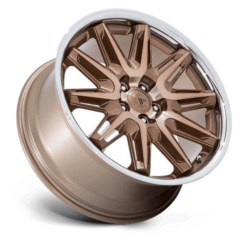 Asanti Black AB047 IMPERATOR – 22X10.5 – 5X112 – 38 mm – BRONZE MACHINED W/ SS LIP