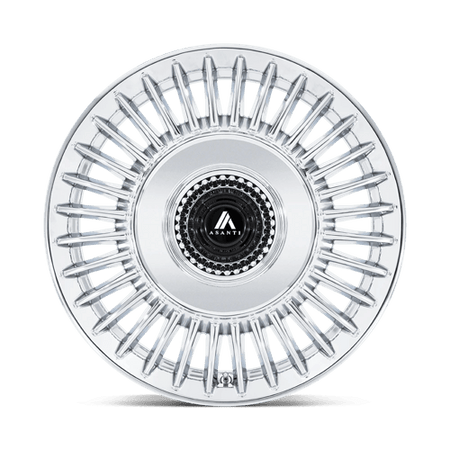 Asanti Black AB040 TIARA – 22X10.5 – 5X108/5X114.3 – 45 mm – CHROME
