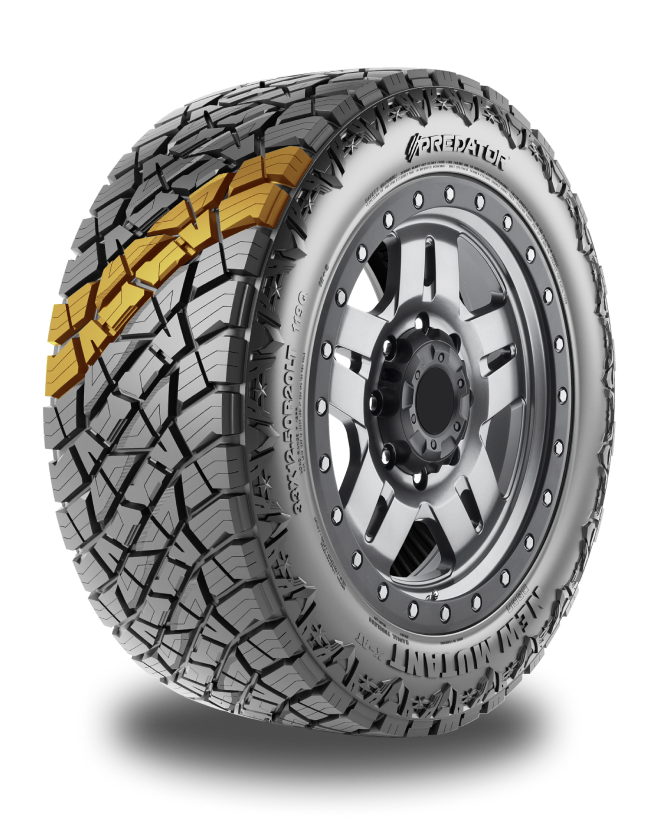 35X12.50R20LT PREDATOR MUTANT X AT LRE 10 PLY 121Q (HO) HOMOLOGUE