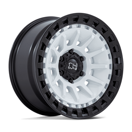 Black Rhino Hard Alloys BARRAGE – 18X9 – 5X127 – 0 mm – GLOSS WHITE ON MATTE BLACK