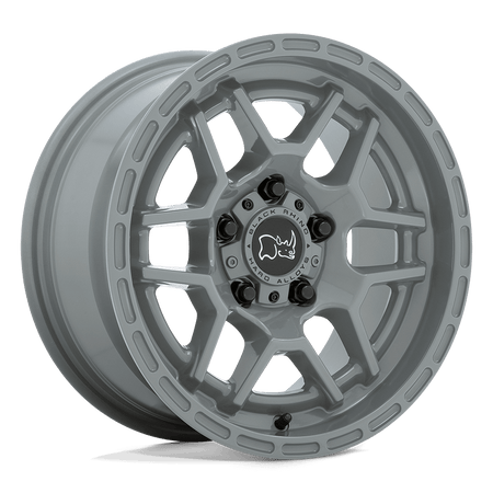 Black Rhino Hard Alloys BATONA – 18X8 – 5X127 – 30 mm – BATTLESHIP GRAY