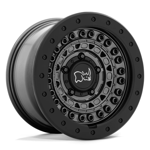 Black Rhino Hard Alloys BARRICADE – 20X9 – 6X120 – 10 mm – GUN BLACK W/ BLACK ROCK GUARD
