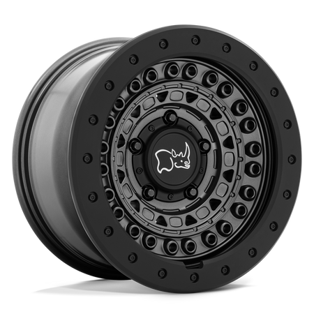 Black Rhino Hard Alloys BARRICADE – 18X9 – 6X135 – 10 mm – GUN BLACK W/ BLACK ROCK GUARD
