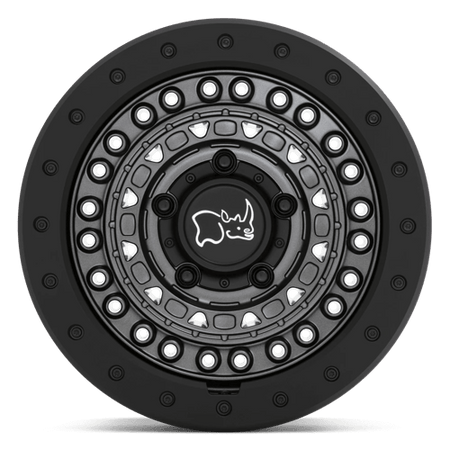 Black Rhino Hard Alloys BARRICADE – 20X9 – 6X120 – 10 mm – GUN BLACK W/ BLACK ROCK GUARD