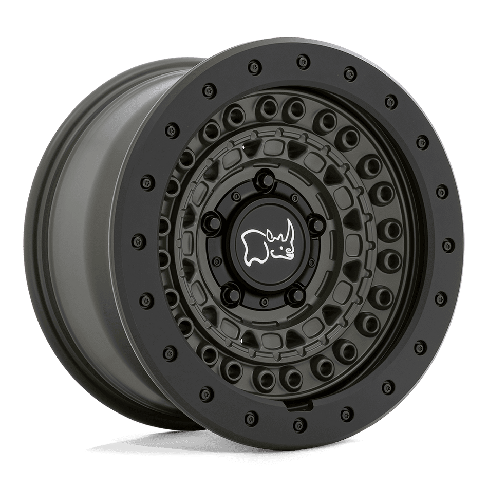 Black Rhino Hard Alloys BARRICADE – 20X9 – 6X120 – 10 mm – OLIVE DRAB GREEN W/ BLK ROCK