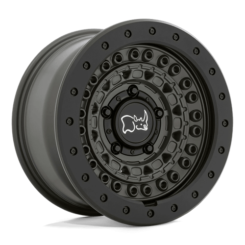 Black Rhino Hard Alloys BARRICADE – 17X8.5 – 5X127 – -34 mm – OLIVE DRAB GREEN W/ BLK ROCK